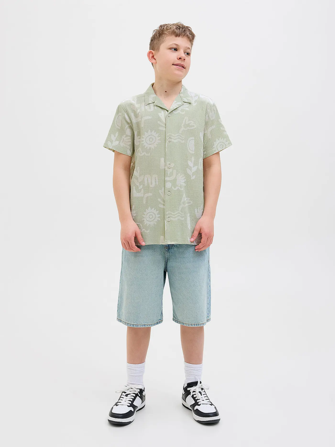 JACK & JONES | Jungen Hemd JORLUKE CRINKLE | 